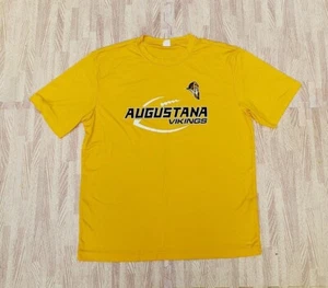 Augustana Vikings Football Team Issued Practice Training Shirt Large L Augie - Picture 1 of 5