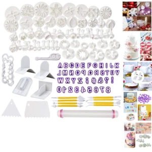 Fondant Ausstechset 114 Teile | Formen & Werkzeug - Bild 1 von 9