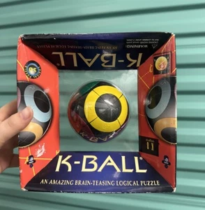 VTG RARE NIB K8 K-BALL 3-D Brain Logic Puzzle Original Brain Teasing Logical - Picture 1 of 6