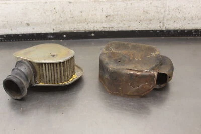 1974-76 Honda CL360 Scrambler AIR CLEANER FILTER BOX H146 - Image 1 of 4