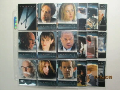 2008 THE X-FILES: I WANT TO BELIEVE ( MOVIE ) - COMPLETE BASE SET ( 72 ) CARDS  - Image 1 of 2