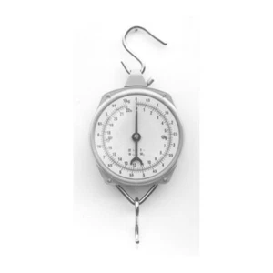 Hanging Scale Weigh Safely Multi Use Farm Round Face Weigh Feed Grain 22 Pounds - Picture 1 of 1