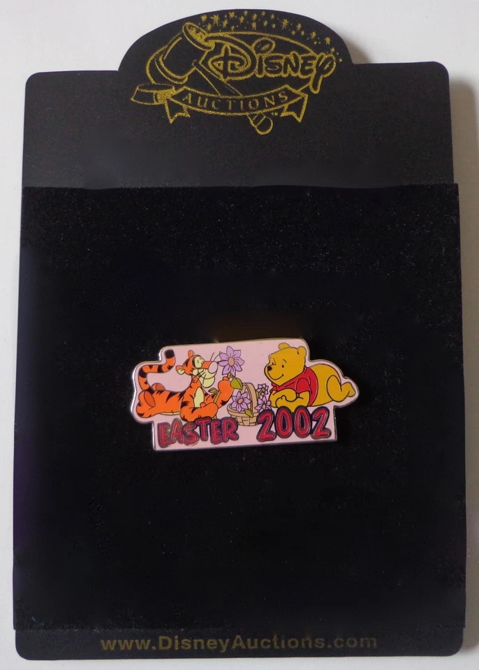 Disney Auctions Easter 2002 Tigger Pin LE 100 - Imagem 1 de 3