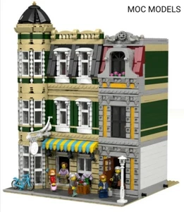 Lego creator INSTRUCTIONS tearoom modular moc  - Picture 1 of 6