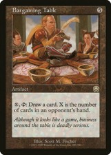 Magic MTG Tradingcard Mercadian Masques 1999 Bargaining Table 288/350