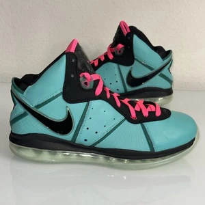 VNDS Nike LeBron 8 Retro SOUTH BEACH Größe 10,5 DS HIGH OG ALL 🔥9,8/10 Zustand - Bild 1 von 18