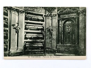Cartolina antica Spagna Monastero Reale El Escorial Pantheon dei Re - Foto 1 di 2