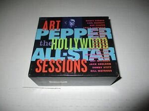 Art Pepper - The Hollywood All-Star Sessions - CD Box Set - Top