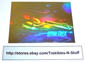 Star Trek 25th Anniversary Hologram H1 USS Enterprise 1991 Impel Marketing - Picture 1 of 3