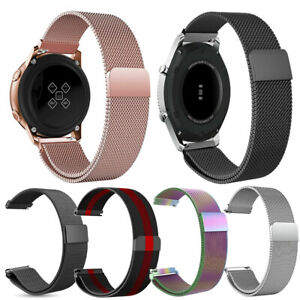 Samsung Galaxy Watch Active 2 40mm 44mm Stainless Steel Loop Milanese Band Strap
