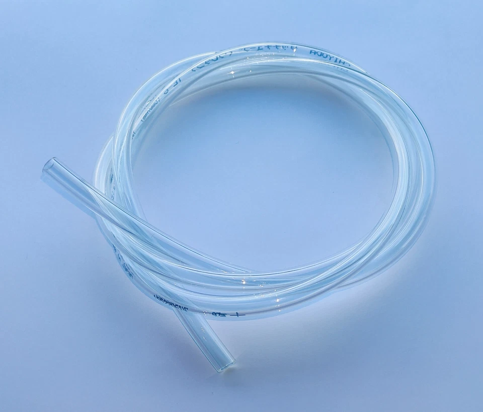 1 Meter PVC Schlauch 6x4mm glasklar Benzinschlauch Wasserschlauch Luftschlauch - Bild 1 von 1