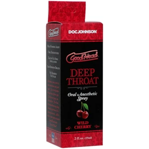 Goodhead Good Head Deep Throat Oral Sex Numbing Spray Wild Cherry 2 oz - Picture 1 of 4