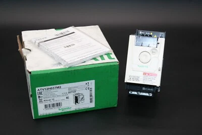 Um (1) Schneider Electric ATV12H037M2 AC Speed Drive 200-240V NOVO - Imagem 1 de 4