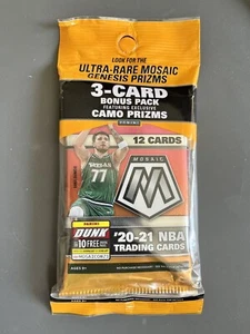 2020-21 Panini Mosaic NBA Basketball Cello Value Multi Pack Factory Sealed - Picture 1 of 1
