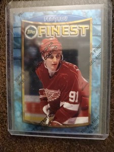 1994-1995 TOPPS FINEST SERGEI FEDOROV DETROIT RED WINGS UNPEELED 