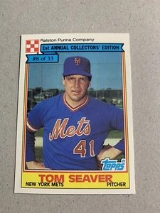 1984 Topps Ralston Purina - #8 Tom Seaver - Bild 1 von 2