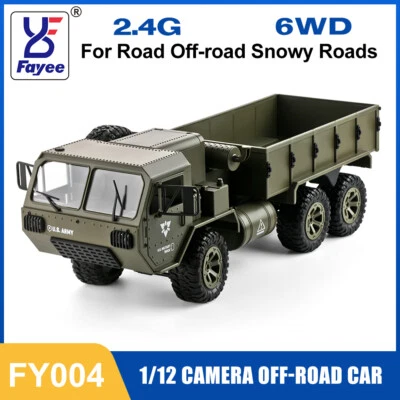 Fayee FY004 1/16 Ferngesteuertes Auto 6X6 6WD Off-road Crawler Militär RC Truck - Bild 1 von 4