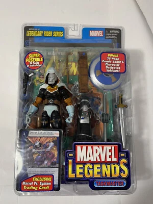 LEGENDARY RIDER SERIES “TASKMASTER” Marvel Legends 2005 ToyBiz. MIP Foto 1 de 4