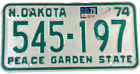 North Dakota 1979 Old License Plate Garage Car Tag Man Cave Wall Decor Collector
