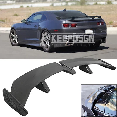 For Chevrolet Camaro Carbon Fiber 54" GT Rear Wing Trunk Spoiler Pro Race Wing — 第 1/4 张图片