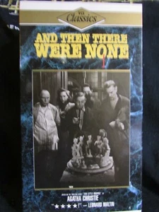 And Then There Were None 1945 VHS Barry Fitzgerald Walter Houston EXCELLENT WOW! - Bild 1 von 7