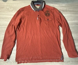 Napapijri Herren-Langarm-T-Shirt aus Baumwolle mit Kragen, Größe XL - Bild 1 von 11