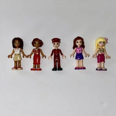 Lego Friends Minifigures From Heartlake Grand Hotel 41101 Andrea Susan Nate+ - Image 1 of 4