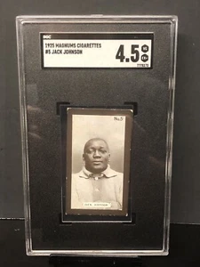 1925 Teofani Magnums #5 Jack Johnson SGC 4.5 VG-EX+ - Picture 1 of 4