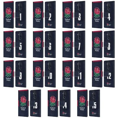 ENGLAND RUGBY UNION 2020/21 PLAYERS AWAY KIT LEATHER BOOK CASE FOR NOKIA PHONES - Image 1 of 4