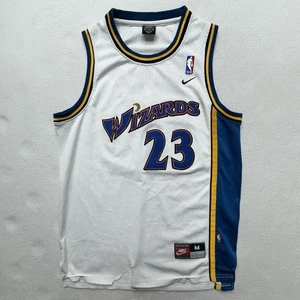 Camiseta deportiva Michael Jordan Nike Swingman White Wizards talla M envejecida - Imagen 1 de 10