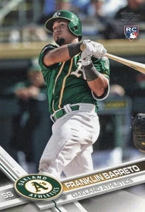 2017 TOPPS CHROME UPDATE FRANKLIN BARRETS RC #US279 - Picture 1 of 2