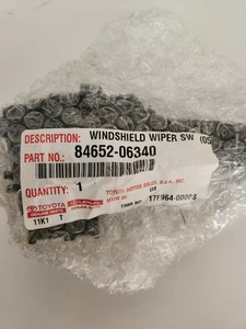 Genuine OEM Toyota 84652-06340 Intermittent Windshield Wiper Switch - Picture 1 of 1