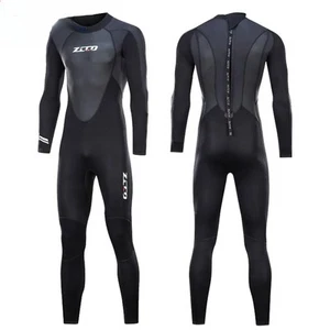 Traje de neopreno de 3 mm para hombres Traje completo de buceo Ropa de pesca submarina Snorkel Surf - Imagen 1 de 23