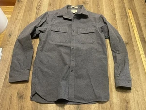 L.L.Bean Shirt, Men's Size Small, Gray, Button Up, Traditional Fit, Chest Pocket - Picture 1 of 9