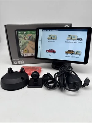 Garmin RV 890 MT-S 8 inch GPS Navigator for RVs and Campers - Image 1 of 4