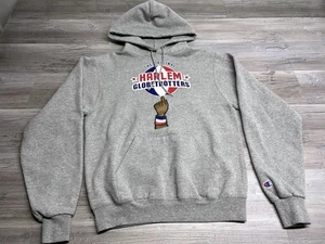 Vintage The Original Harlem Globetrotters Champion Hoodie Size Small Sweatshirt - Picture 1 of 7