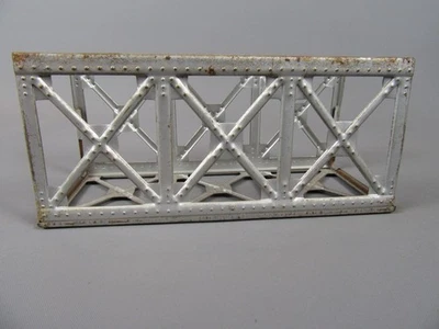 D383 Jouef Ho Rif 671 Pont Vintage Argento Grembiule Metallo Antico 1/87 - Immagine 1 di 4