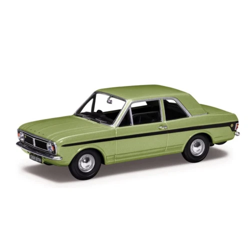 Corgi Vanguards 1 43 Ford Cortina Mk2 Lotus Verde Fern Diecast Auto - VA04121