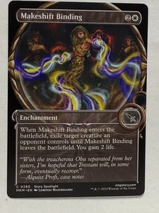 Makeshift Binding (Showcase) C Murders at Karlov Manor 290 NM - Picture 1 of 2