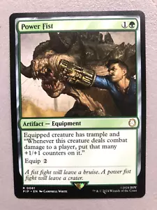 Mtg Carte Magic Fallout Power Fist English NM - Bild 1 von 1