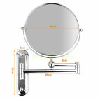 Wall Mounted Bathroom Double Side Makeup Cosmetic Magnifying Skincare Mirror