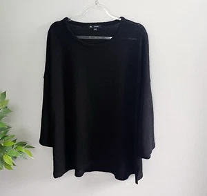 Target Woman Women's Size XXL Knit Jumper Long Sleeves Black - Picture 1 of 7