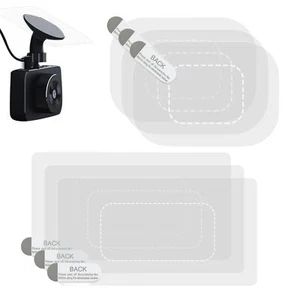 6pcs Invisible Electrostatic Film Car windshield Sticker for Dash Cameras NEW - Photo 1 sur 12
