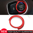 For BMW X2 F39 2018-2021 Red Aluminum Inner One-Click Startup Switch Frame Cover