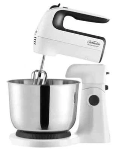 Sunbeam Electric Stand Mixer 2-in-1 Kitchen Cake Batter Whisk Cake Bowl 6 Speed - Picture 1 of 9
