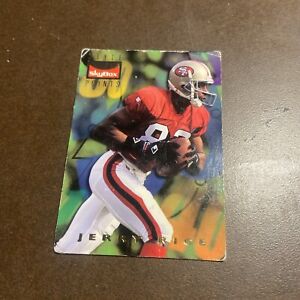 Jerry Rice EXTREMELY RARE 1995 card