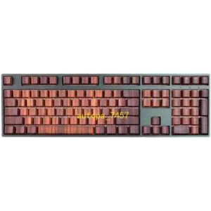 108 Wood Grain New Translucent Keycap No Keyboard Gifts Retro Mechanical New - Picture 1 of 7