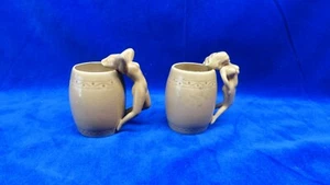 Vintage Japan Ceramic Nude Cups/Glasses VERY NICE  - Foto 1 di 8