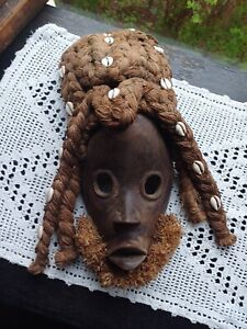 Vintage African Tribal Chokwe?  Female Mask