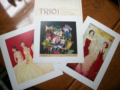 The Art of James C. Christensen & Daughters - 3 SIGNED Prints - "Trio" - GWS NEW - Image 1 of 4